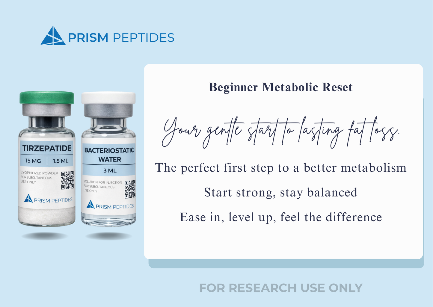 Peptide & Bacteriostatic Water Only x 10's 🌍